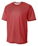 A4 Apparel  Men's Match Reversible Jersey SCARLET/ WHITE