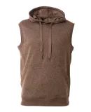 A4 N4002 - Agility Sleeveless Hoodie Charcoal