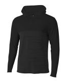 A4 N4013 - The Slate 1/4 Zip Black