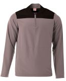A4 N4014 - The Element 1/4 Zip Graphite/Black