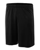 A4 N5378 - 7" Power Mesh Practice Short BLACK