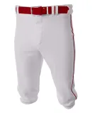 A4 N6003 - The Knick WHITE/ CARDINAL