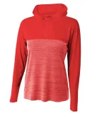 A4 NW4013 - The Slate 1/4 Zip Scarlet