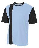 A4 N3016 - Legend Soccer Jersey in Light blue/ blk