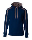 A4 NB4004 - Spartan Fleece Hoodie Navy/Graphite