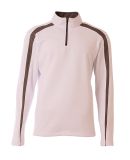 A4 NB4005 - Spartan Fleece 1/4 Zip White/Graphite