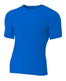 A4 NB3130 - Youth Short Sleeve Compression Crew ROYAL