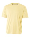 A4 N3402 - Basic Sprint Tee in Light yellow