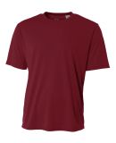 A4 N3402 - Basic Sprint Tee in Maroon
