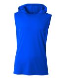 A4 N3410 - Cooling Performance Sleeveless Hooded T in Royal