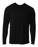 A4 NB3396 - Youth SureColor Long Sleeve Cationic T Black