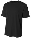 A4 NB3402 - Youth Sprint Basic T-Shirt in Black