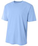 A4 NB3402 - Youth Sprint Basic T-Shirt in Light blue