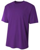 A4 NB3402 - Youth Sprint Basic T-Shirt in Purple