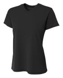 A4 NW3402 - Women's Sprint Short Sleeve V-neck in Black