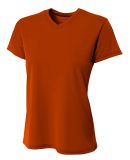 A4 NW3402 - Women's Sprint Short Sleeve V-neck in Athletic orange