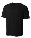 A4 NB3393 - Youth SureColor Short Sleeve Cationic  Black