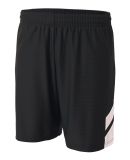 A4 N5178 - Fast Break Shorts Black/White