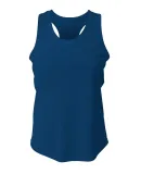 A4 NW1179 - Athletic Racerback Tank Navy