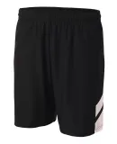 A4 NB5178 - Youth Fast Break Shorts Black/White
