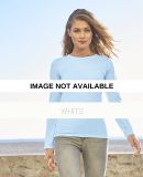5564  ALSTYLE Jr Sheer Tee Long Sleeve White