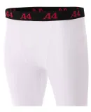 A4 N5380 - MEN'S 8 COMP SHORT WHITE