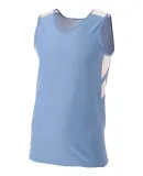 A4 NB1178 - Youth Fast Break Jersey Lt Blue/White