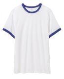 Alternative Apparel 5103 Unisex Keeper Ringer T-Sh in White/ vnt roy