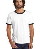 Alternative Apparel 5103 Unisex Keeper Ringer T-Sh in White/ black