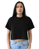 Next Level Apparel 1580 Ladies' Ideal Crop T-Shirt BLACK