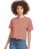 Next Level Apparel 1580 Ladies' Ideal Crop T-Shirt DESERT PINK