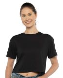 Next Level Apparel 1580 Ladies' Ideal Crop T-Shirt in Black