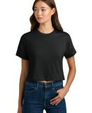 Next Level Apparel 1580 Ladies' Ideal Crop T-Shirt in Black