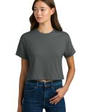 Next Level Apparel 1580 Ladies' Ideal Crop T-Shirt in Dark grey
