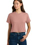 Next Level Apparel 1580 Ladies' Ideal Crop T-Shirt in Desert pink