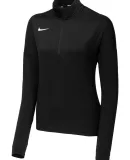 Nike 897021  Ladies Dry Element 1/2-Zip Cover-Up Black