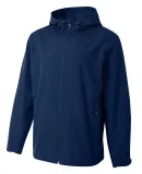 Men's Full-Zip Force Windbreaker Jacket NAVY