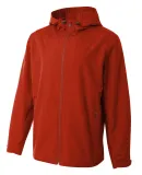 Men's Full-Zip Force Windbreaker Jacket SCARLET