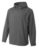 Men's Full-Zip Force Windbreaker Jacket GRAPHITE