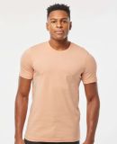 Tultex Premium 502 - Premium Cotton Tee in Peach