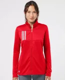 Adidas Golf Clothing A483 Women's 3-Stripes Double Team Collegiate Red/ Grey Two