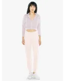 American Apparel RSATR334W Ladies' Tri-Blend Leisu TRI CREOLE PINK
