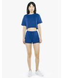 American Apparel RSATR3354W Ladies' Tri-Blend Runn TRI INDIGO