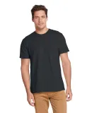 Delta Apparel 12600L   Adult S/S Tee in Black