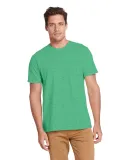 Delta Apparel 12600L   Adult S/S Tee in Kelly heather