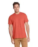 Delta Apparel 12600L   Adult S/S Tee in Deep coral