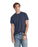 Delta Apparel 12603   Adult S/S Tee in Denim heather triblend