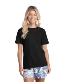 Delta Apparel 19100   Adult S/S Tee in Jet black