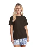 Delta Apparel 19100   Adult S/S Tee in Dark chocolate