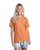 Delta Apparel 19100   Adult S/S Tee in Tangerine